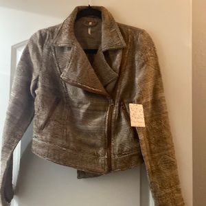 Free People brown jacket.  Size 0